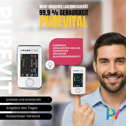 Pure Vital - Intelligenter Laser-Gesundheitsmonitor