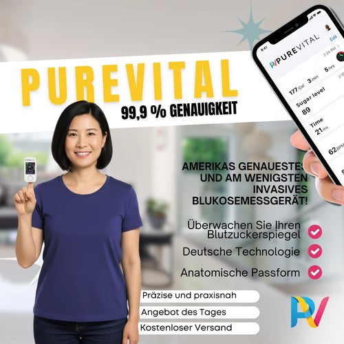 Pure Vital - Intelligenter Laser-Gesundheitsmonitor